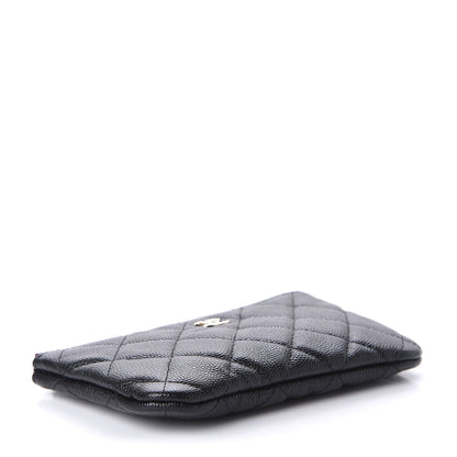 Chanel Caviar Quilted Small Cosmetic Case Black 4 of 10