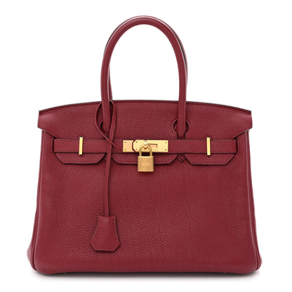 Hermes Togo Birkin 30 Rubis 1 of 13
