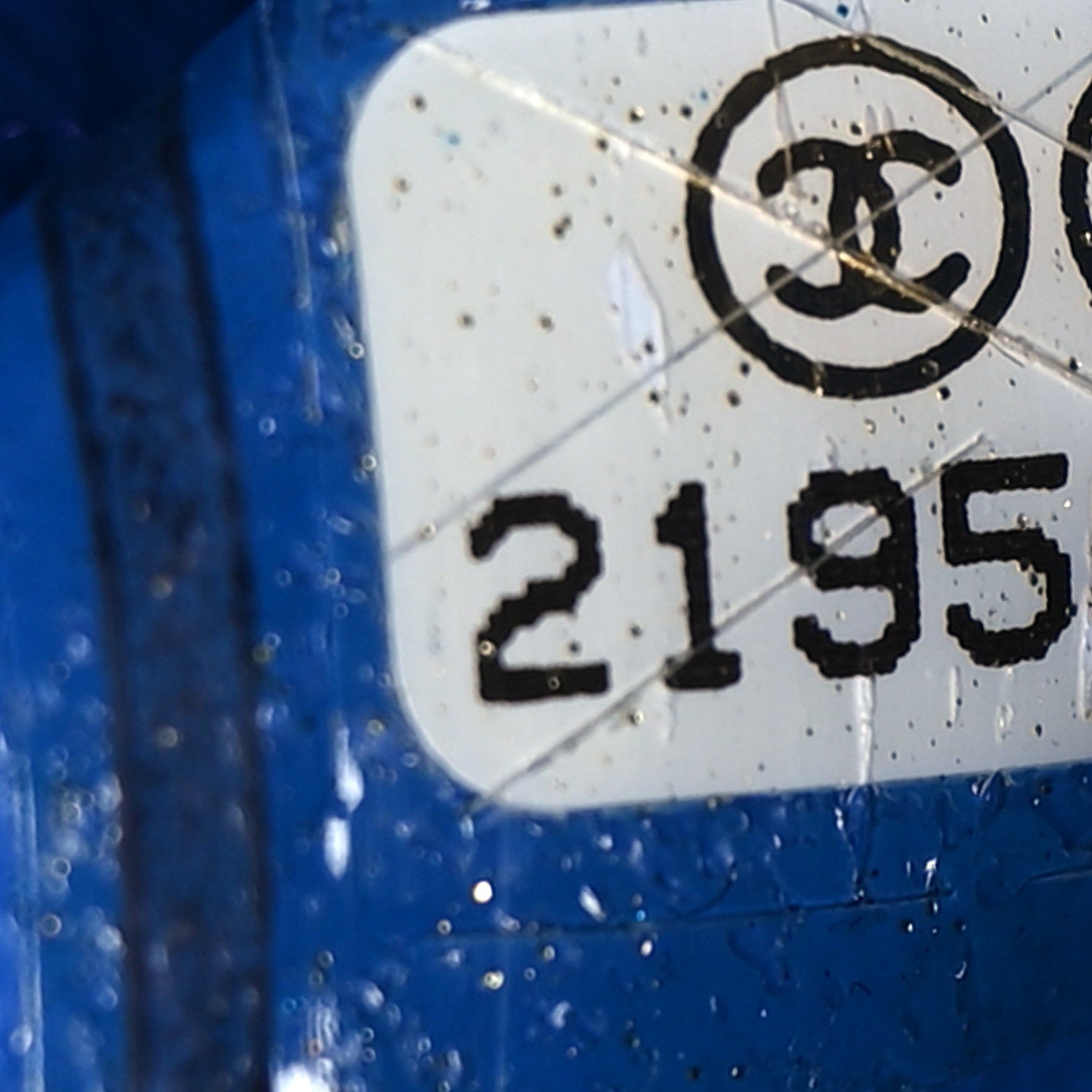 Chanel Caviar Quilted Jumbo Double Flap Blue 7 of 11