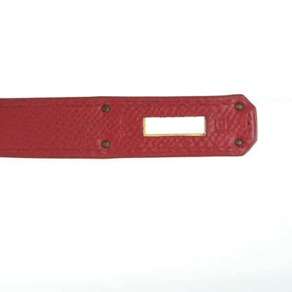 Hermes Courchevel Birkin 40 Rouge 10 of 26