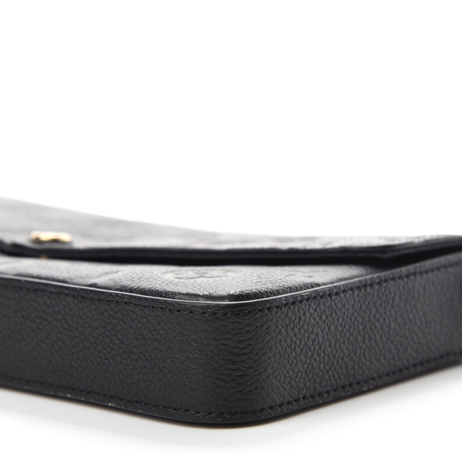 Louis Vuitton Empreinte Pochette Felicie Chain Wallet Black 7 of 12