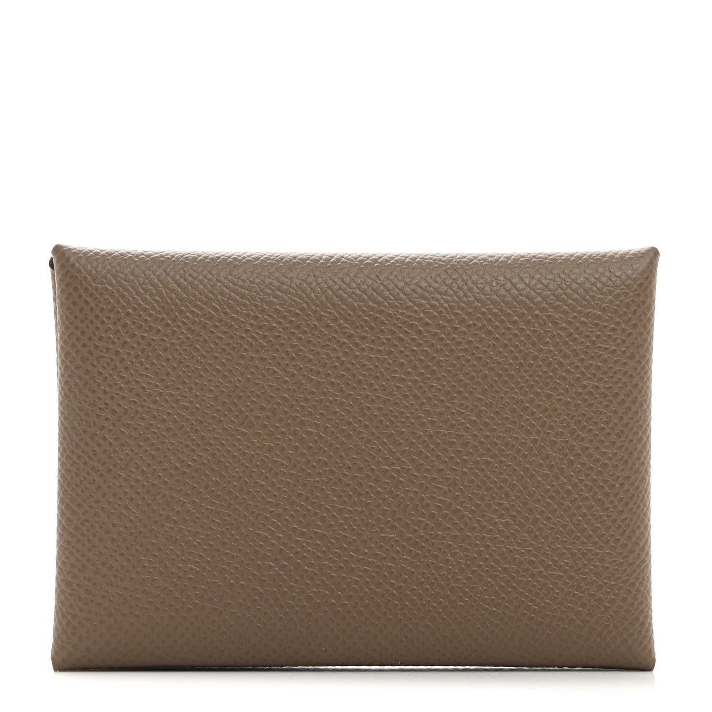 Epsom Calvi Duo Card Case Etoupe