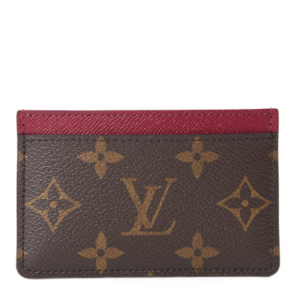 Louis Vuitton Monogram Card Holder Fuchsia 1 of 7
