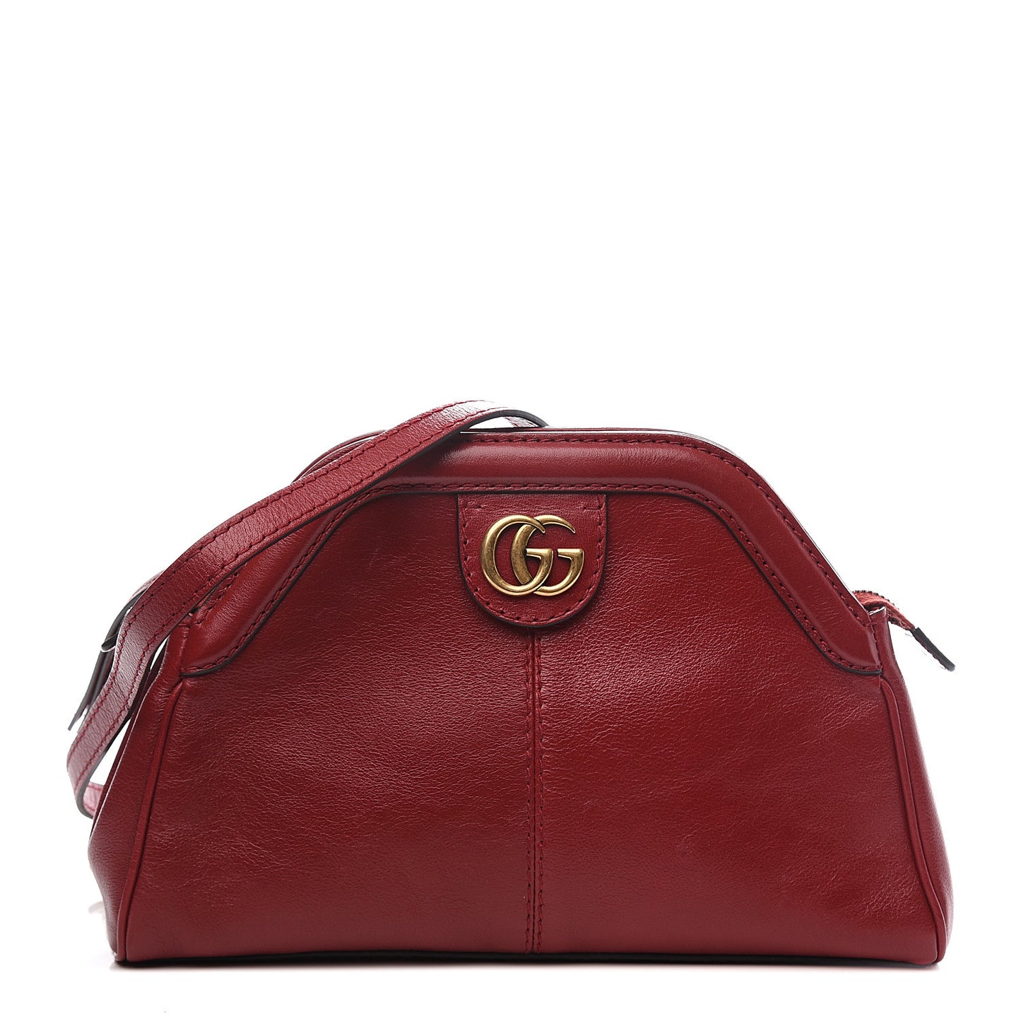 Piuma Lux Calfskin Small Re(Belle) Crossbody Bag Romantic Cerise