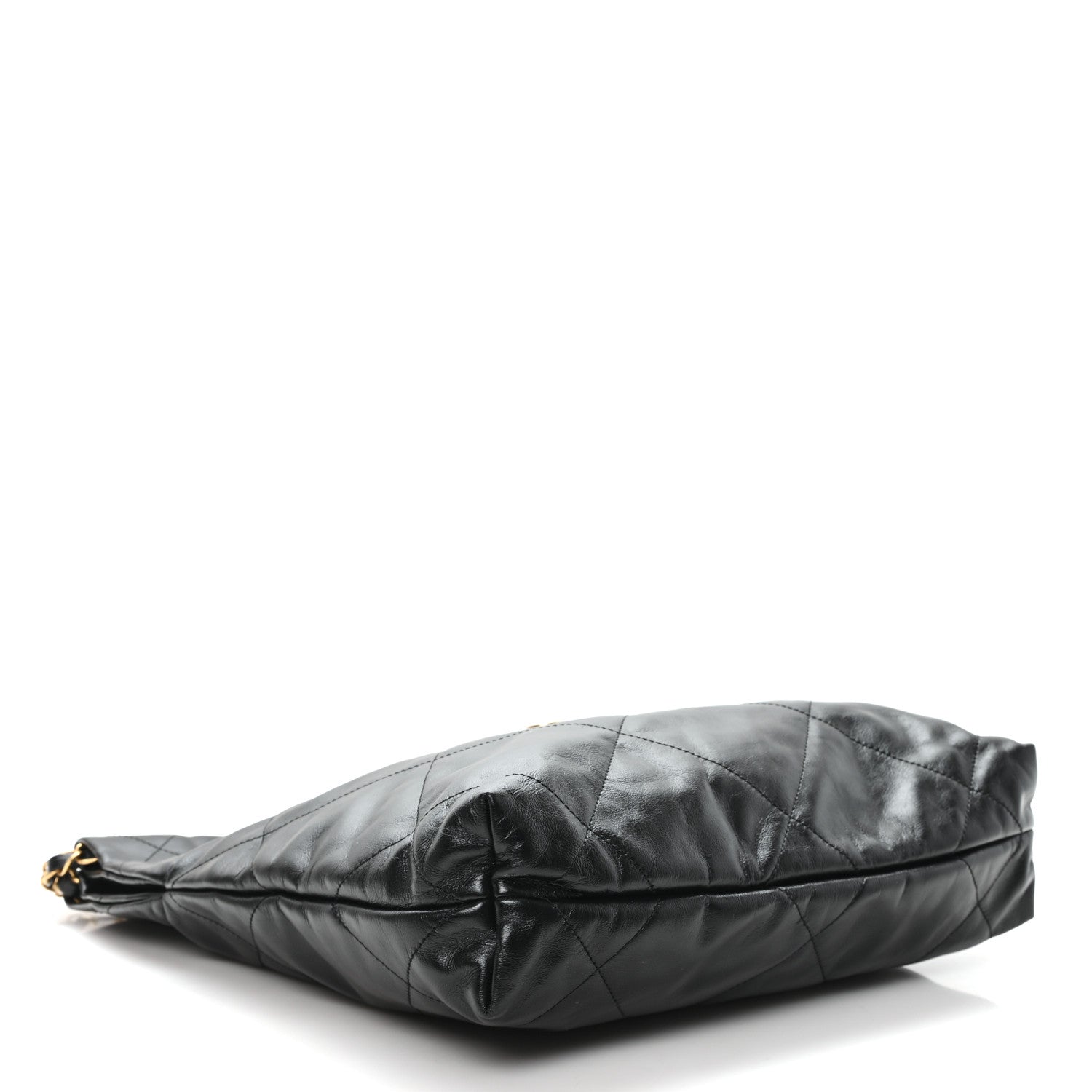 Chanel Shiny Calfskin Quilted Small Chanel 22 Black 5 of 11
