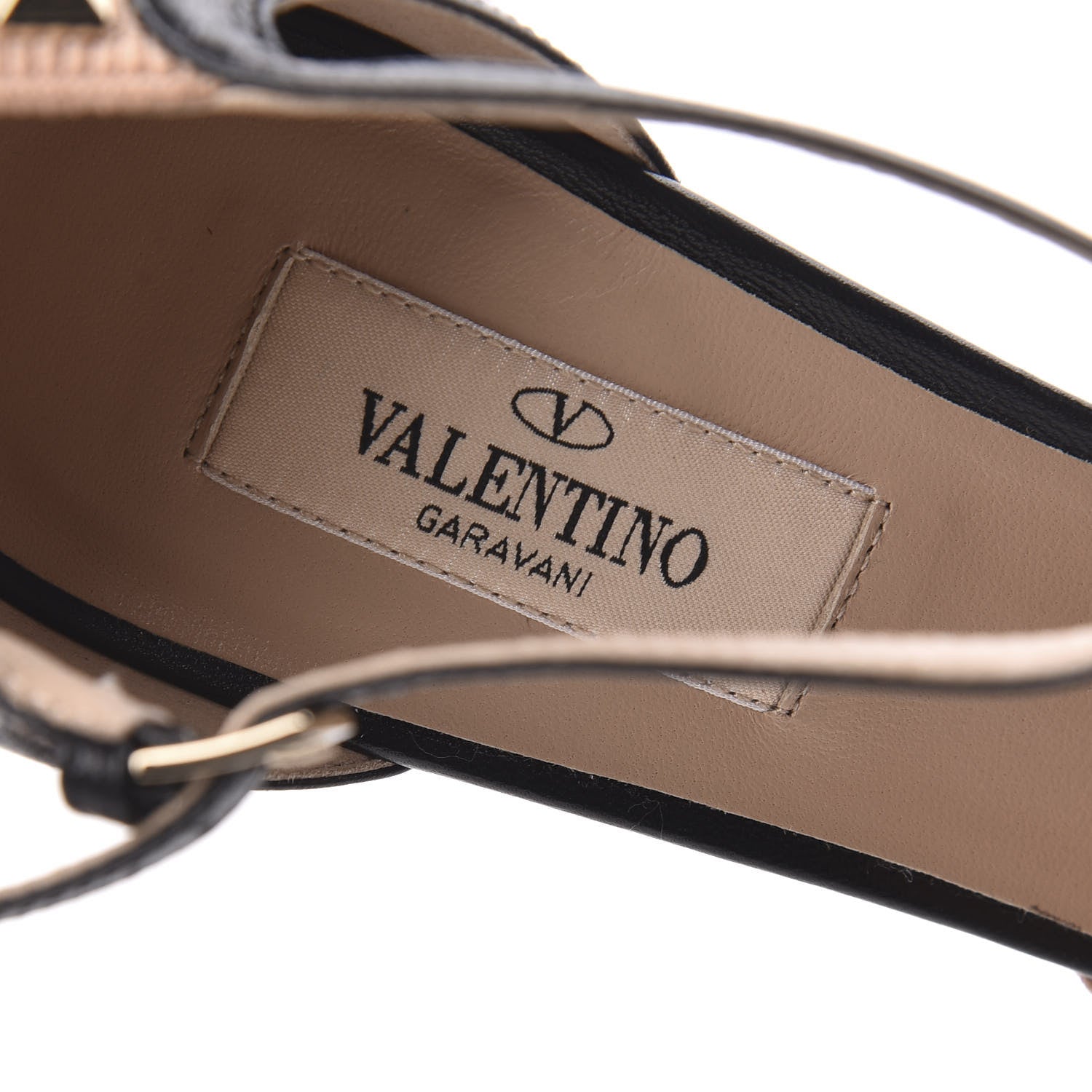 Valentino Garavani Nappa Knit Rockstud Mary Jane 105mm Pumps 37.5 Black Nudo 6 of 9