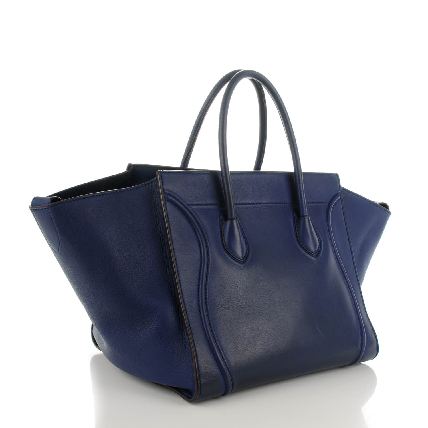 Celine Supple Calfskin Medium Phantom Luggage Ink 3 of 8