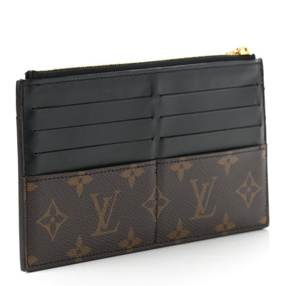 Louis Vuitton Monogram Slim Purse Black 3 of 6