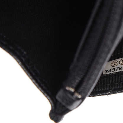 Chanel Caviar Quilted Wallet On Chain WOC Black 10 of 11