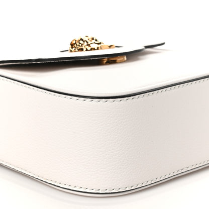 Versace Grained Calfskin Mini La Medusa Bag White 8 of 9