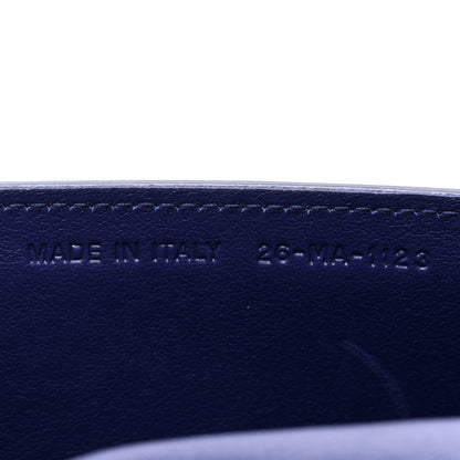 Christian Dior Calfskin Dioraddict Envelope Wristlet Bleu De Minuit 7 of 10