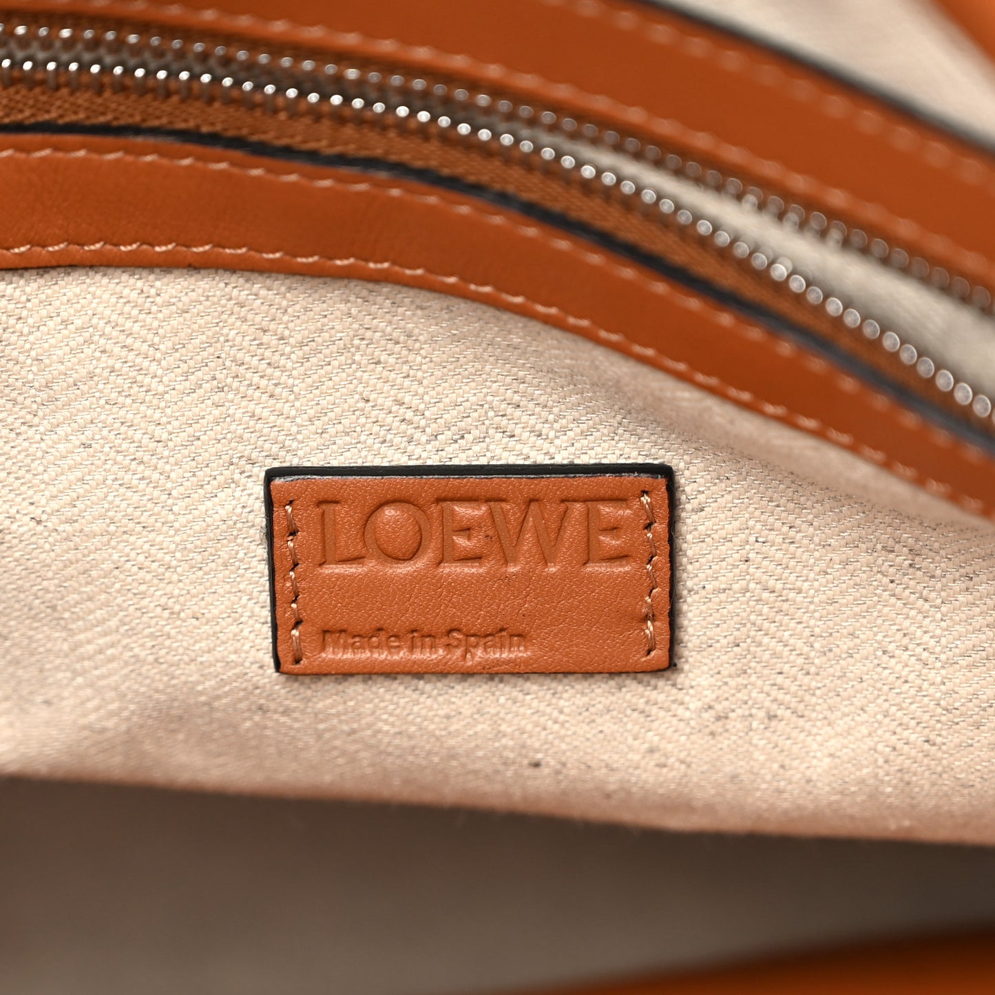 Nappa Calfskin Flamenco Knot Bag Tan