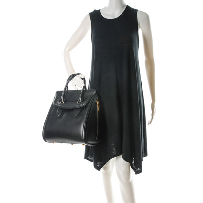 Alexander McQueen Calfskin Large Heroine Black 2 of 8