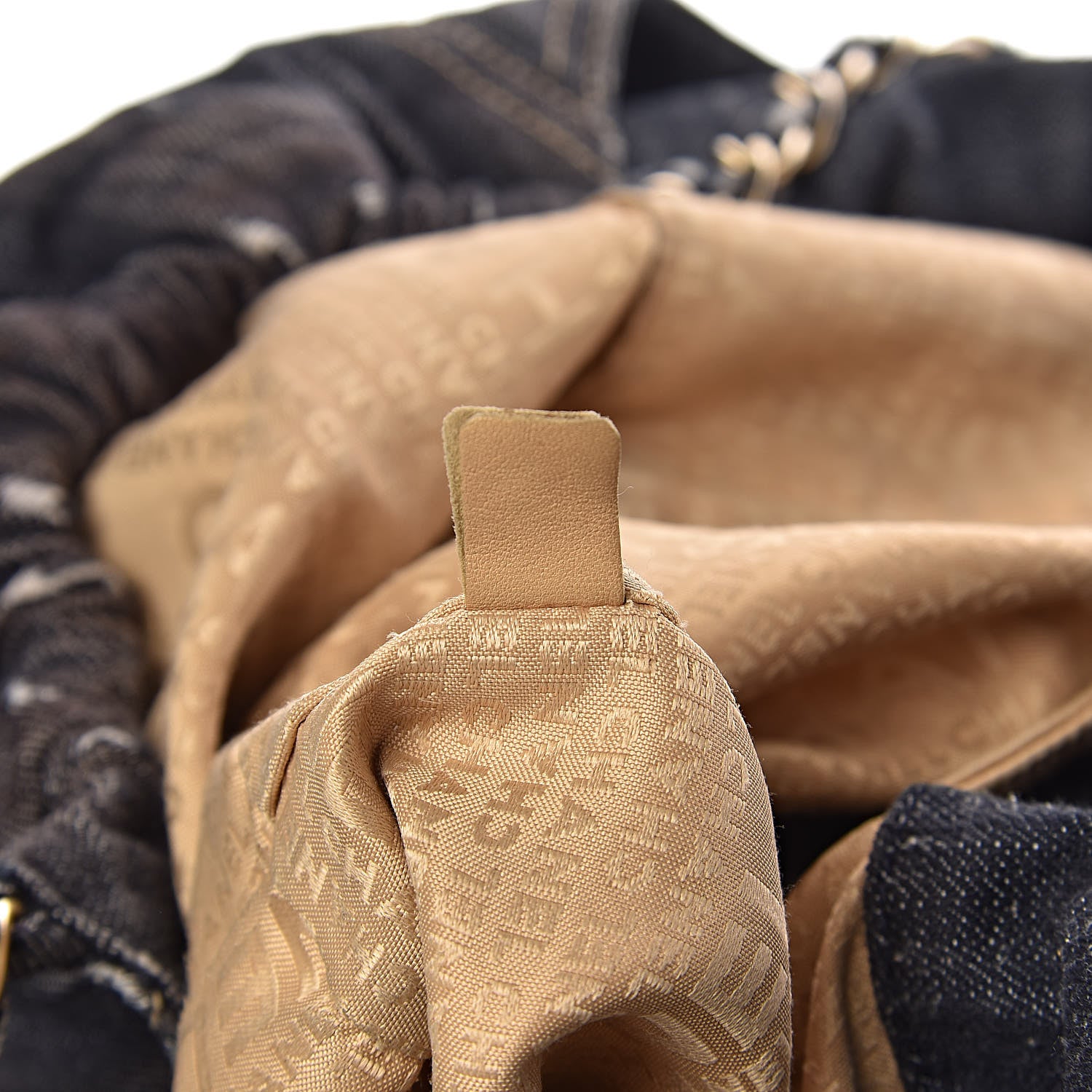 Chanel Denim XL Coco Cabas Tote Dark Blue 11 of 28