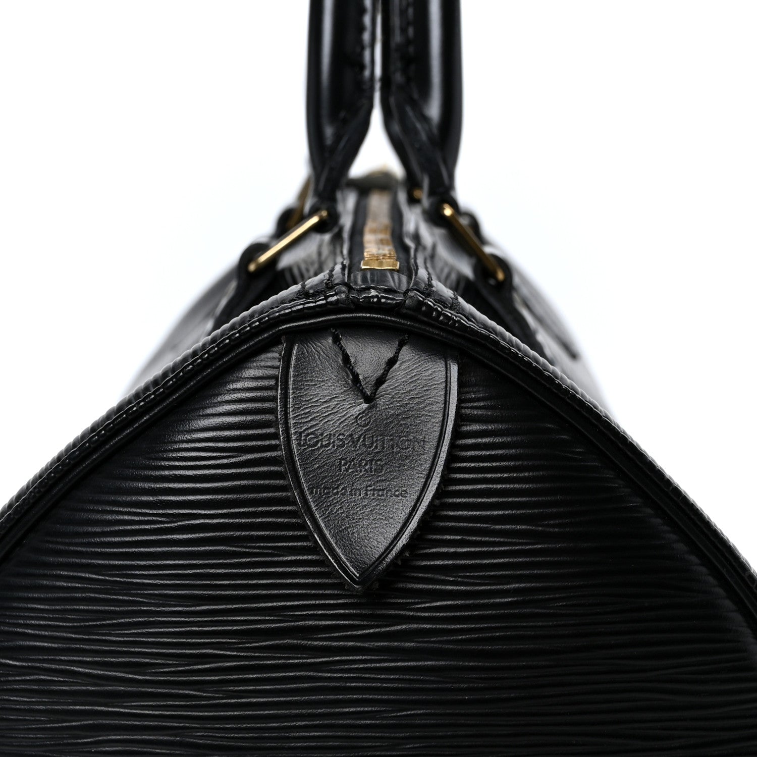 Louis Vuitton Epi Speedy 30 Black 6 of 14