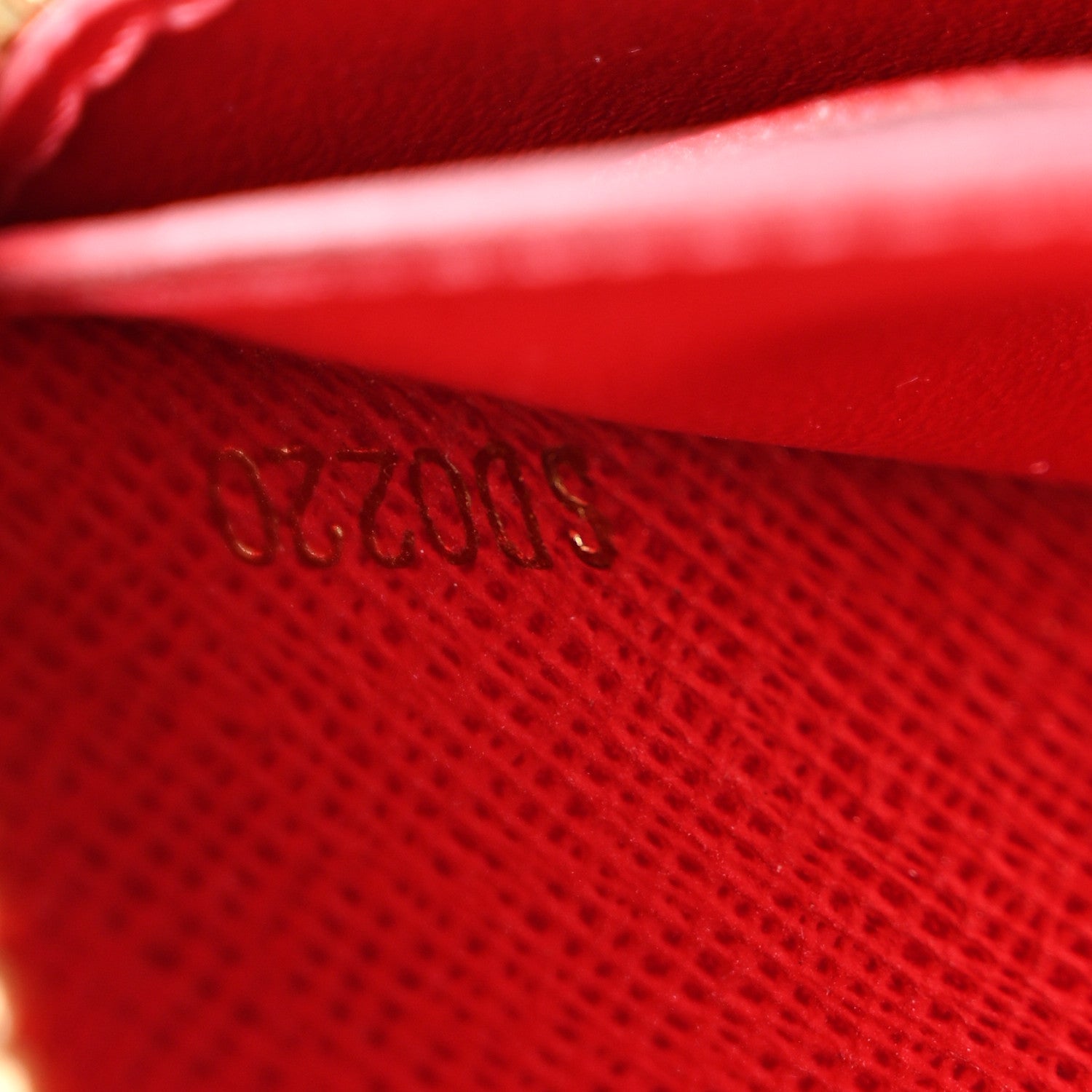 Louis Vuitton Damier Ebene Clemence Wallet Cherry 7 of 11