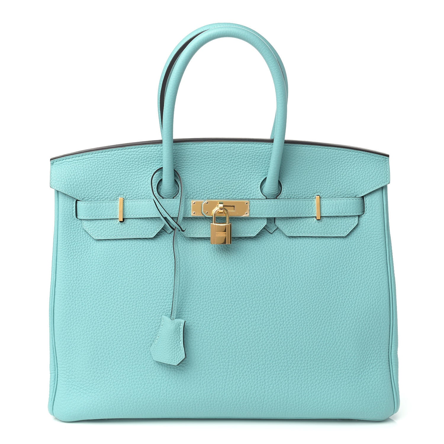 Hermes Togo Birkin 35 Bleu Atoll 1 of 15