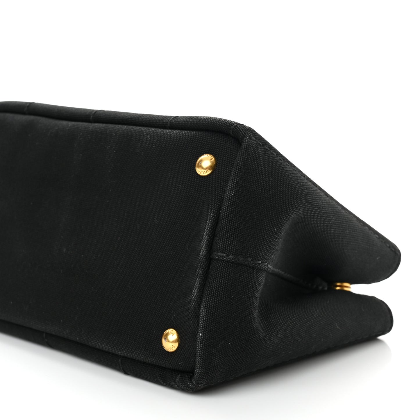 Canapa Small Logo Tote Black