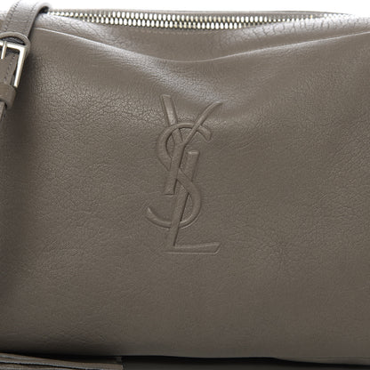 Saint Laurent Lambskin Monogram Small Lou Camera Bag Fog 10 of 10