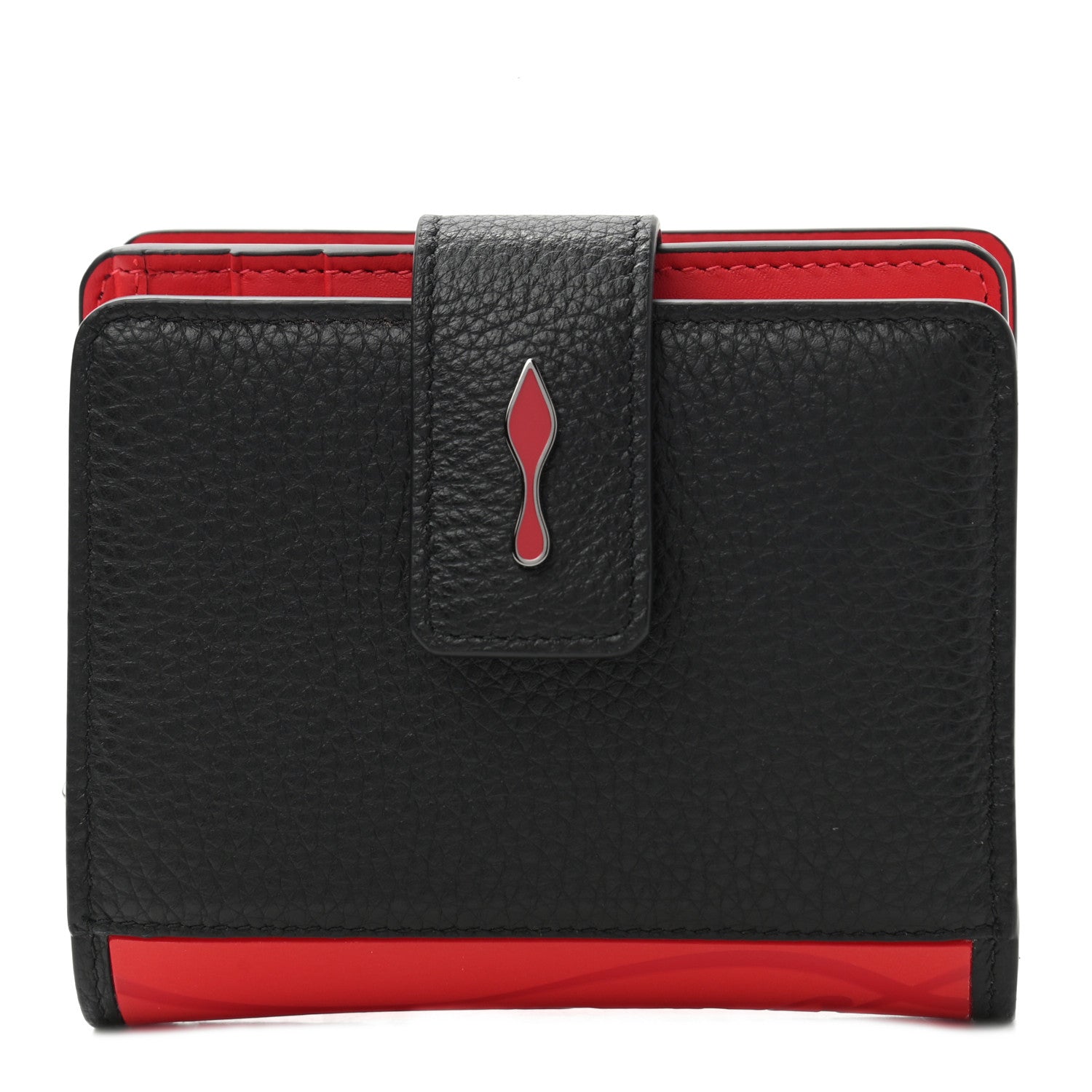 Christian Louboutin Calfskin Mini Paloma Wallet Black 1 of 7