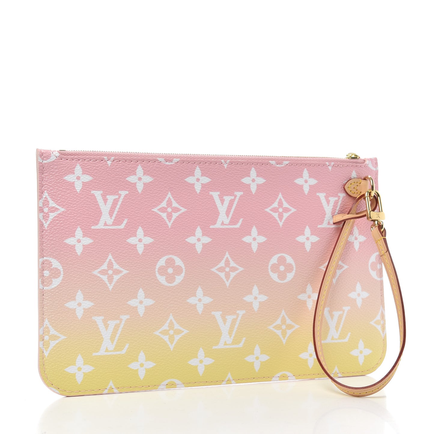 Monogram By The Pool Neverfull MM Pochette Light Pink