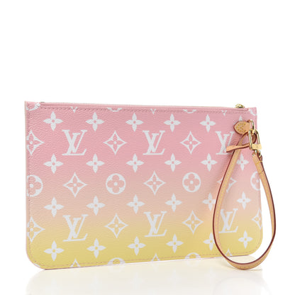 Louis Vuitton Monogram By The Pool Neverfull MM Pochette Light Pink 3 of 6