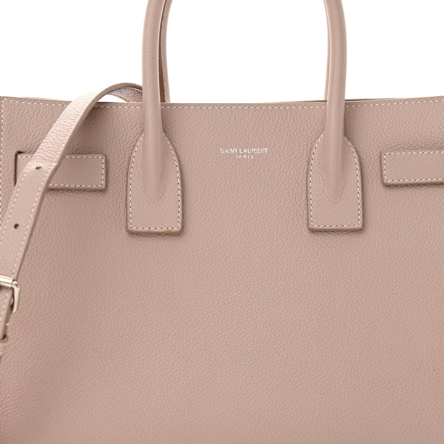 Grained Calfskin Small Sac De Jour Pale Blush