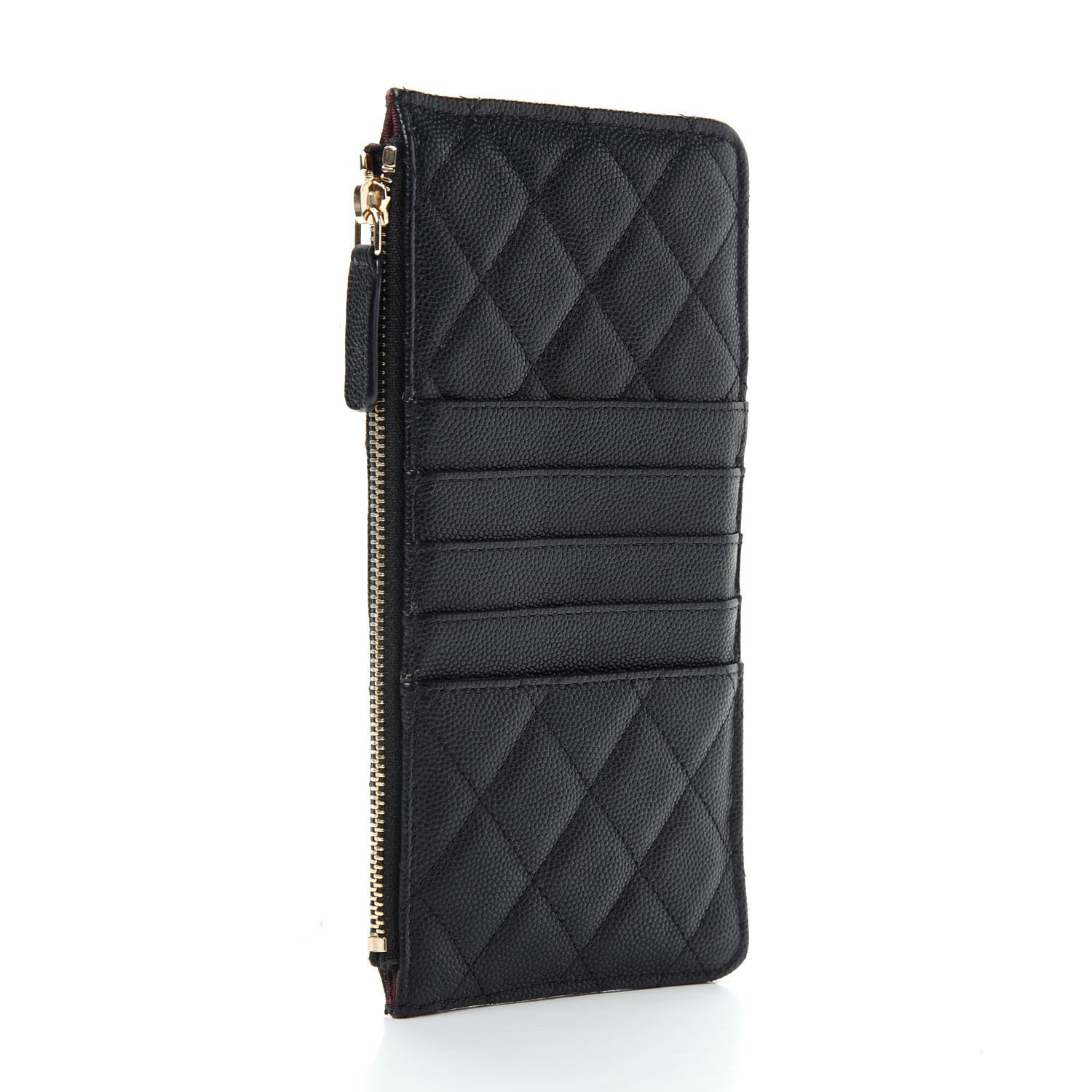 Chanel Caviar Quilted Classic iPhone Pouch Black 3 of 8