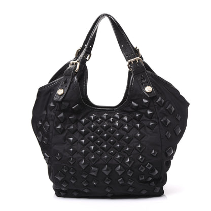 Givenchy Nylon Studded Shoulder Bag Black 1 of 10