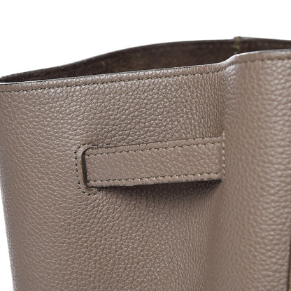 Celine Soft Grained Calfskin Medium Belt Cabas Phantom Taupe 11 of 19