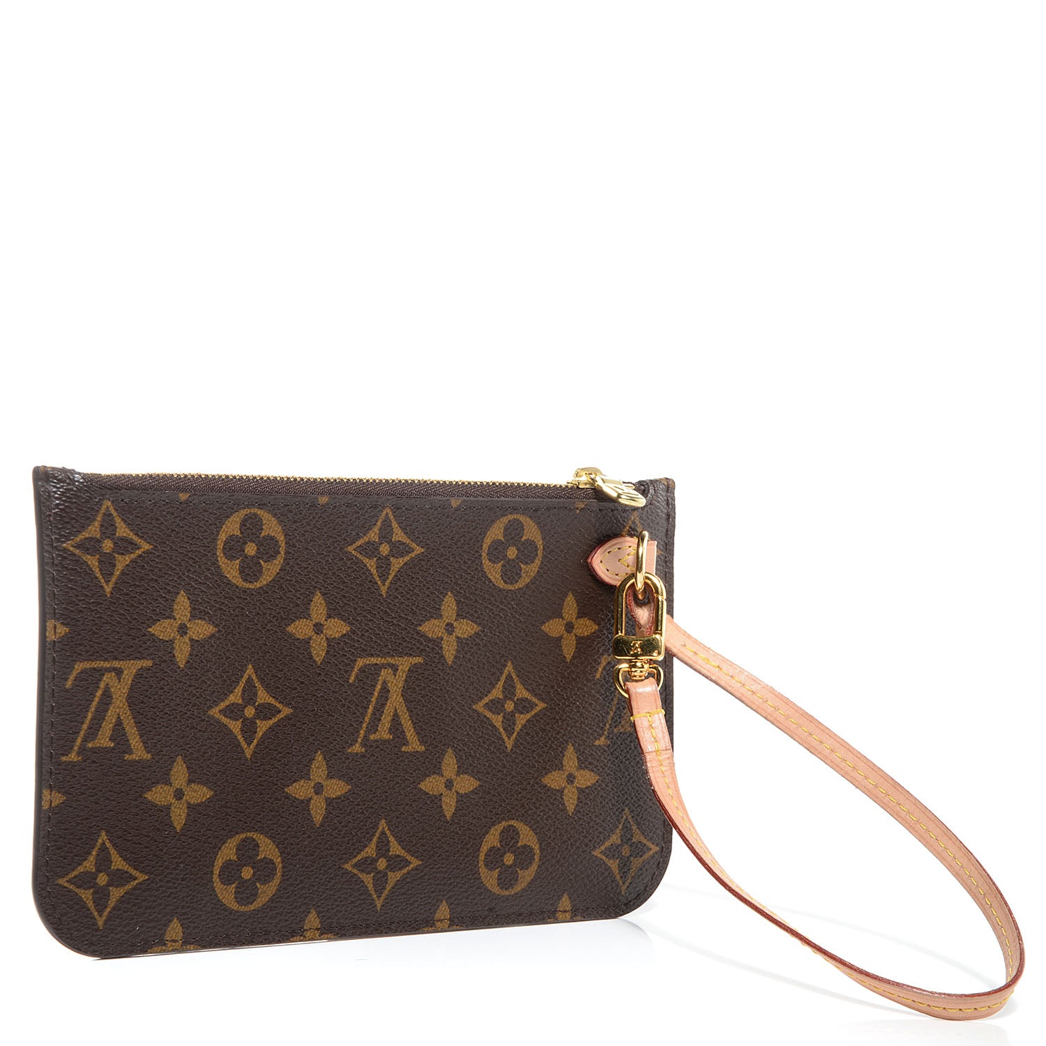 Louis Vuitton Monogram Neverfull PM Pochette Fuchsia 3 of 7
