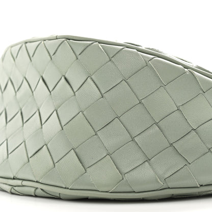 Bottega Veneta Nappa Intrecciato Half Moon Pouch On Strap Sauge 9 of 9