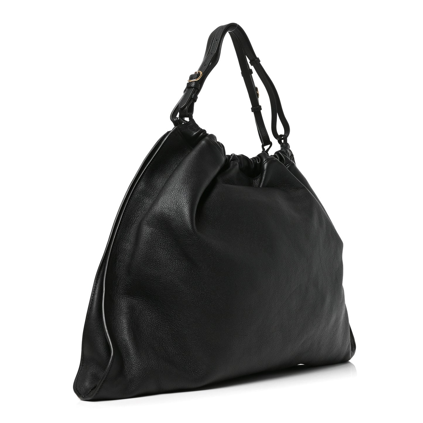 Calfskin Large Blondie Tote  Black