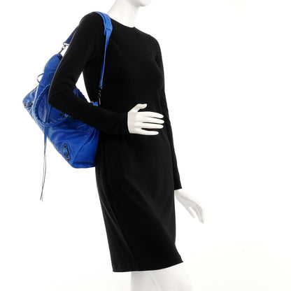 Balenciaga Agneau Classic Hardware City Bleu Lazuli 2 of 13