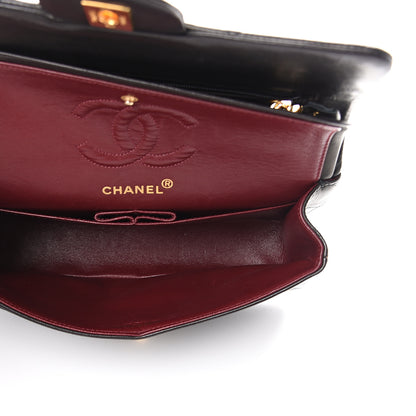 Chanel Lambskin Quilted Small Double Flap Black 4 of 20
