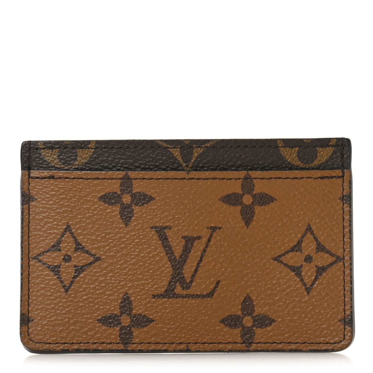 Reverse Monogram Card Holder
