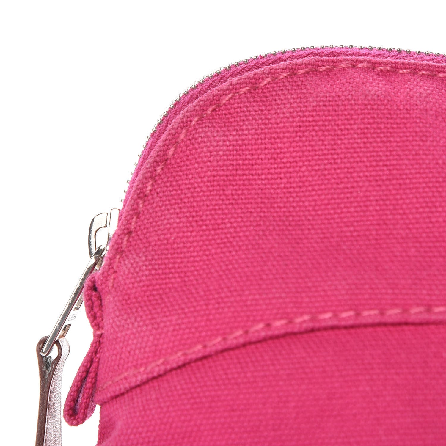 Hermes Cotton Canvas Bolide Travel Cosmetic Pouch 11 of 14