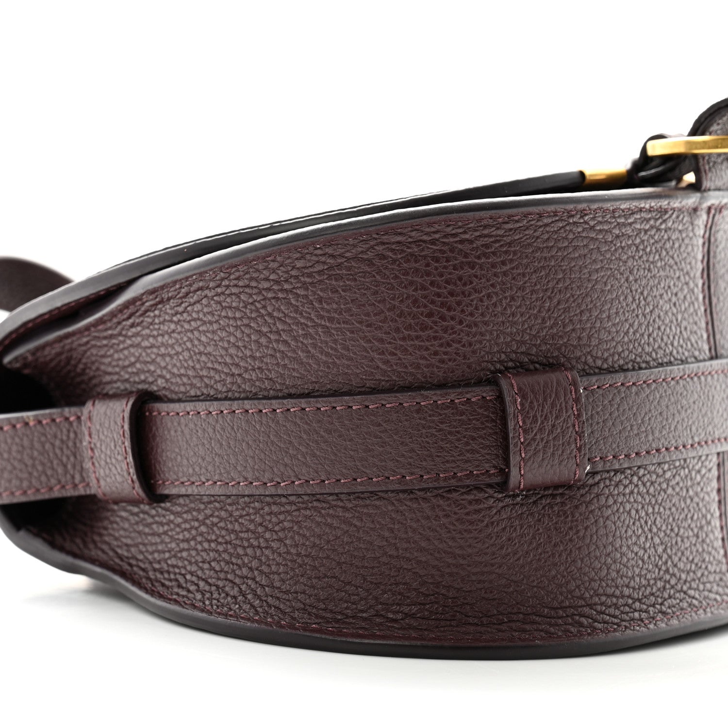 Chloe Calfskin Mini Marcie Round Crossbody Bag Intense Violine 9 of 11