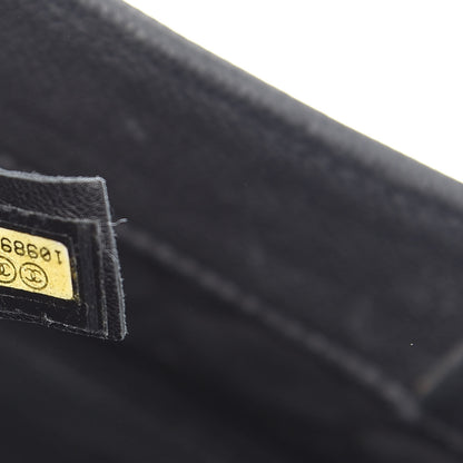 Chanel Distressed Caviar Outdoor Ligne Tote Black 7 of 12