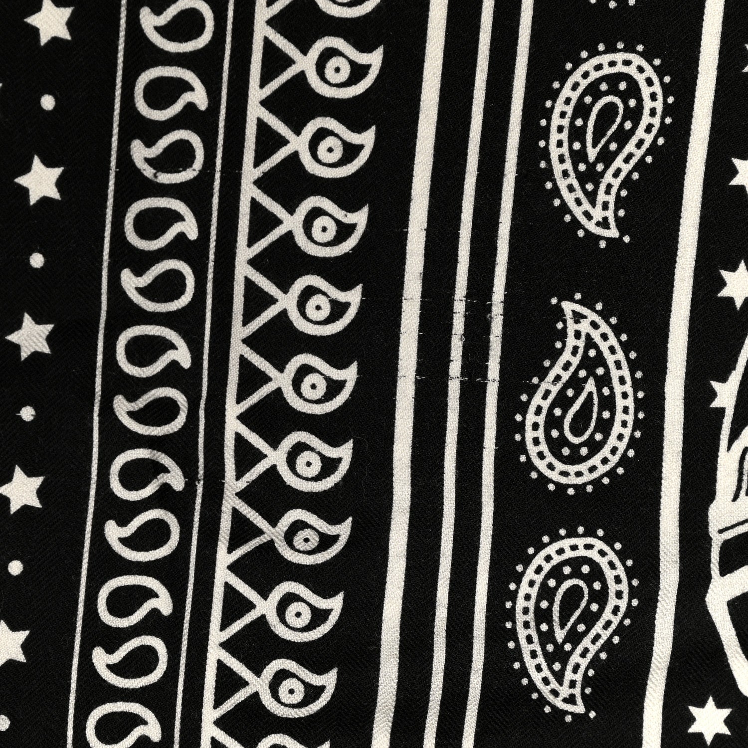 Hermes Cashmere Silk Bandana Shawl 140 Black White 6 of 7