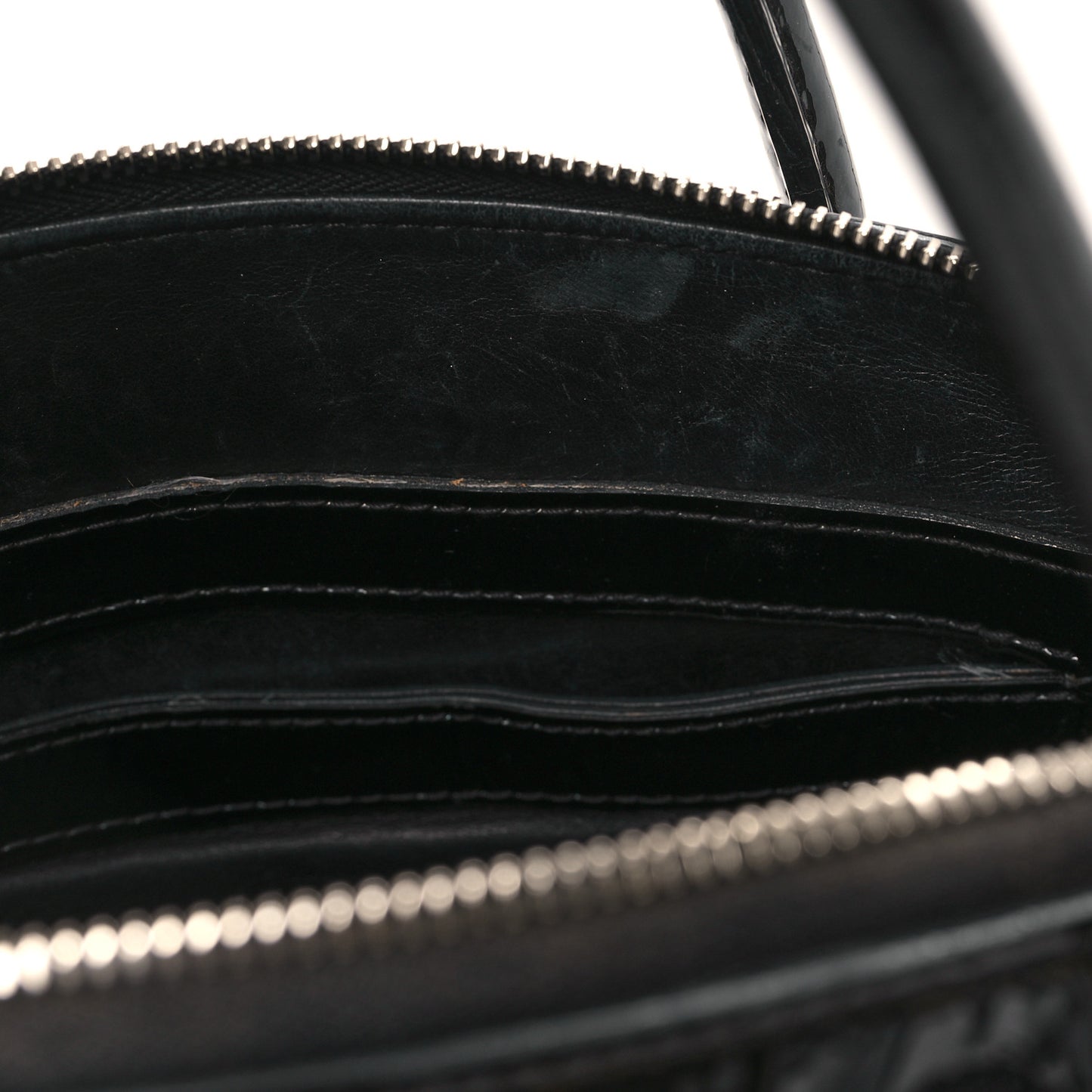 Patent Lambskin Fascination Lockit Black