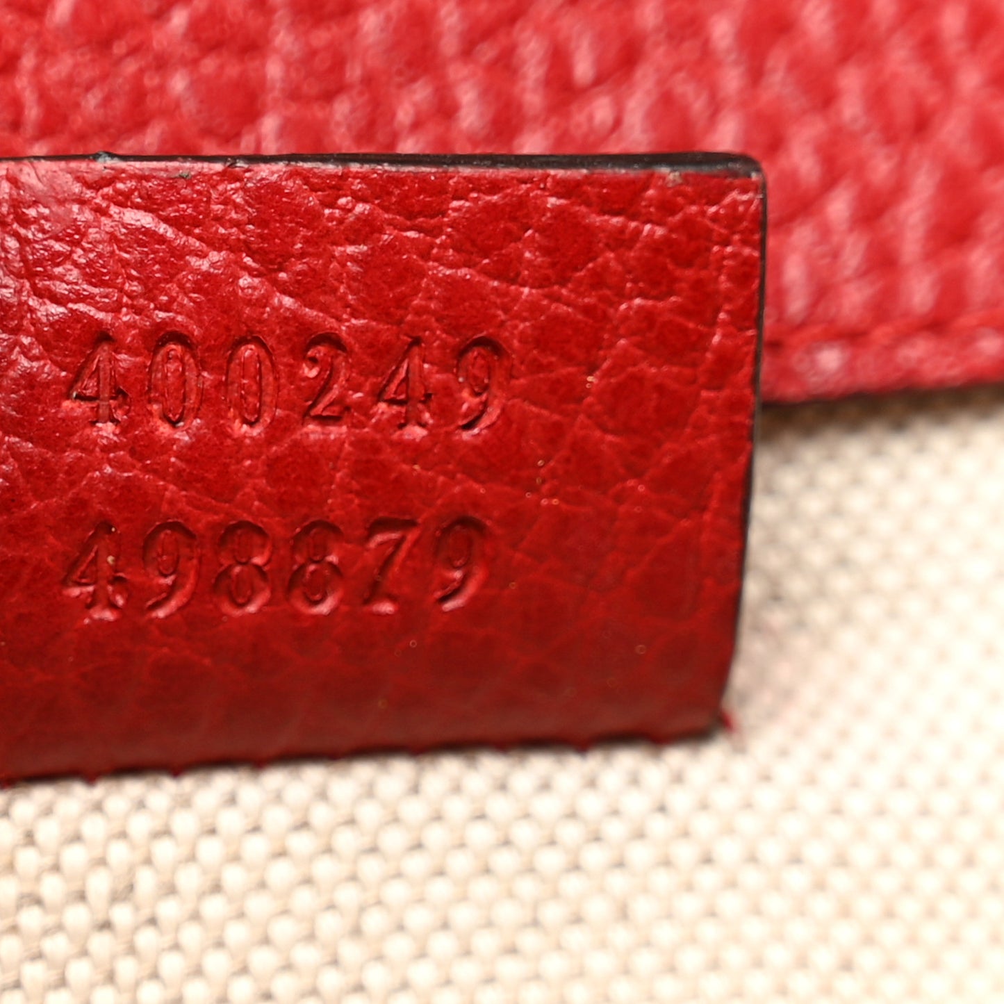 Dollar Calfskin Swarovski Crystal Small Dionysus Shoulder Bag Hibiscus Red