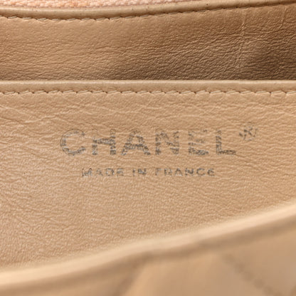 Chanel Caviar Quilted Jumbo Single Flap Beige Clair 6 of 13