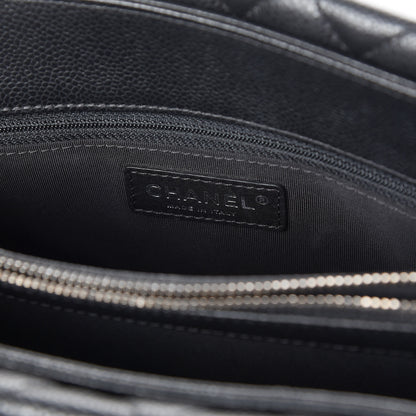 Chanel Caviar Quilted City Shopping Tote Black 7 of 9
