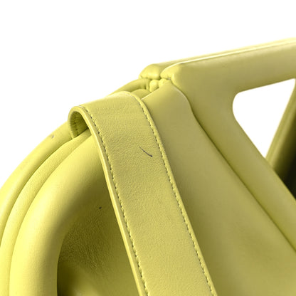 Bottega Veneta Calfskin Medium The Point Triangle Bag Seagrass 9 of 9