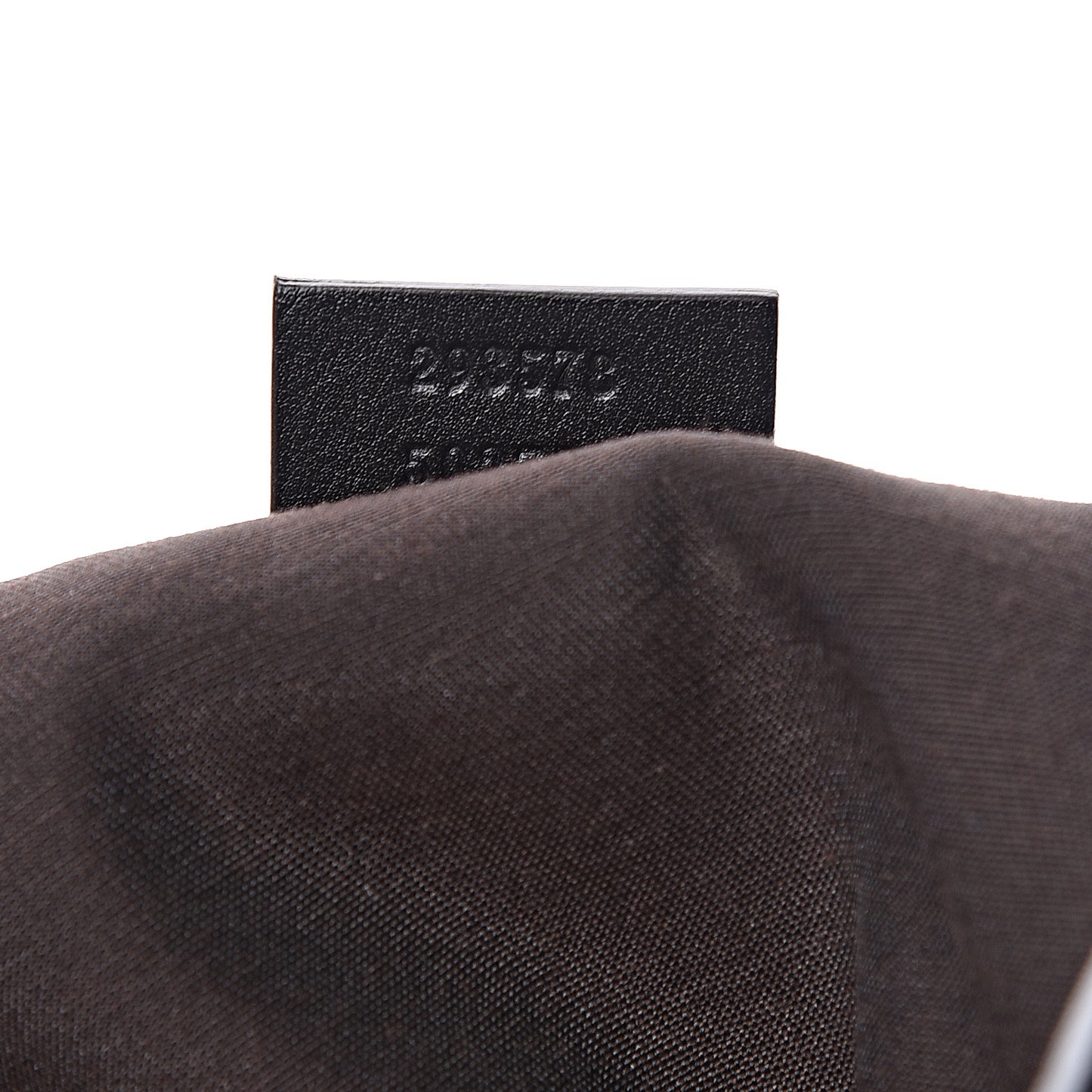 Calfskin Horsebit Embossed Medium Abbey Tote Dark Brown