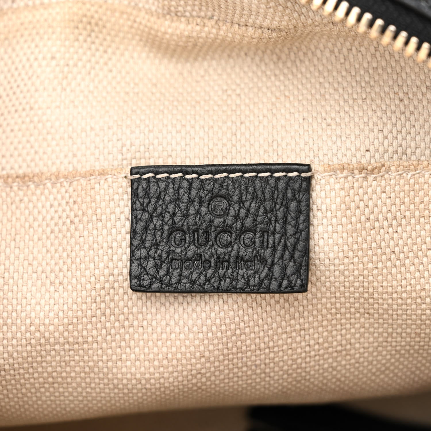 Gucci Pebbled Calfskin Small Soho Disco Bag Black 6 of 16