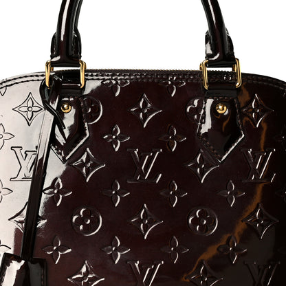 Louis Vuitton Vernis Alma PM Amarante 7 of 9
