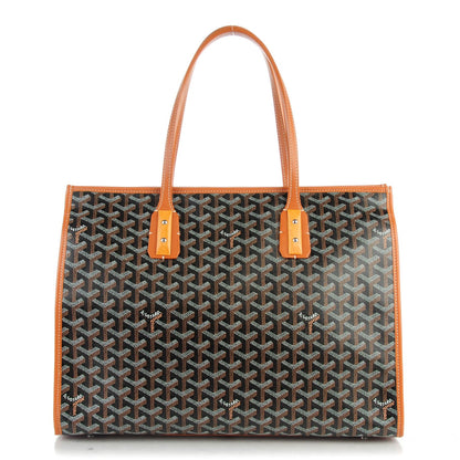Goyard Goyardine Marquises Tote Black Gold 1 of 6