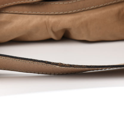 Gucci Calfskin Large Jockey Hobo Tan 13 of 15